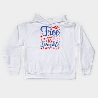 Free to Sparkle Kids Hoodie